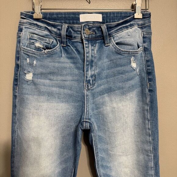 Vervet skinny distressed stretchy jean size 28 - Picture 3 of 7